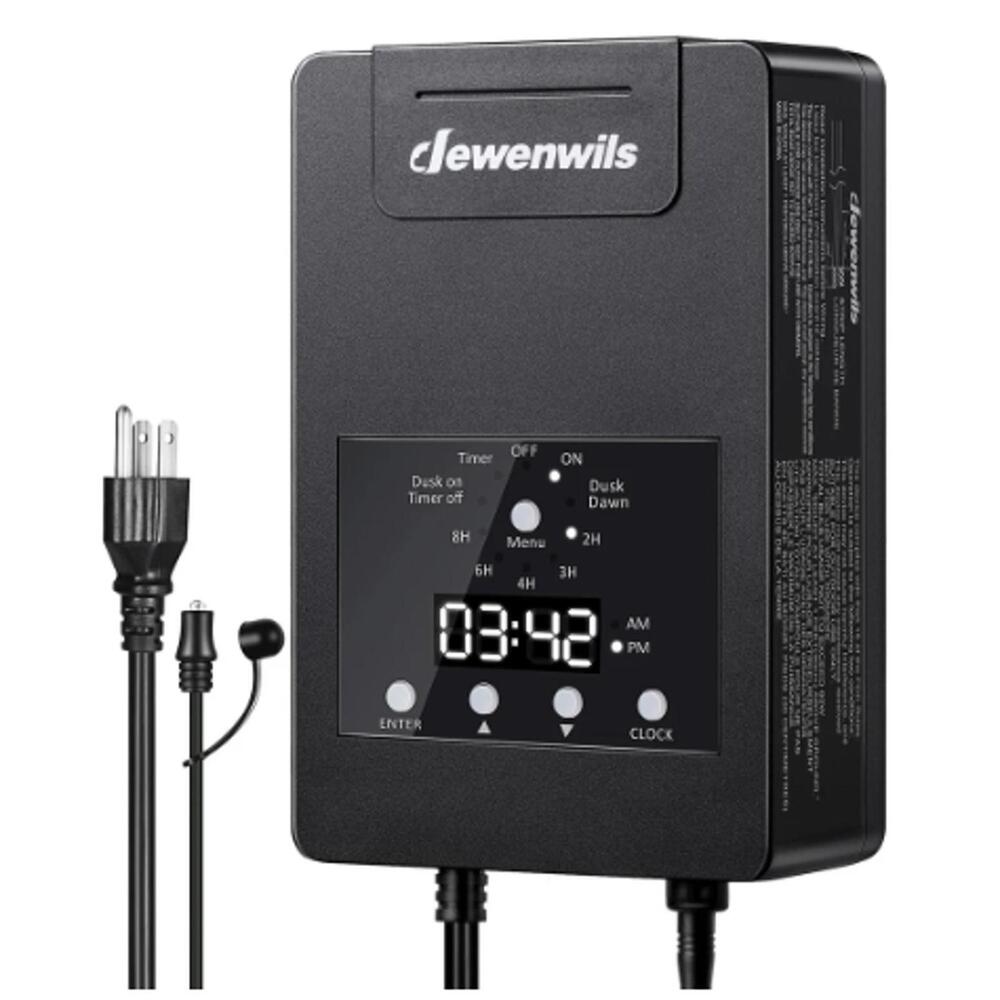 120W Low Voltage Landscape Lighting Transformer 12V DC